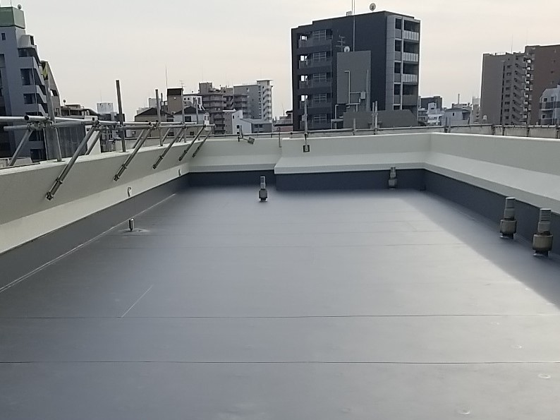 大阪市Ｒハイツ様 外部改修工事の施工後